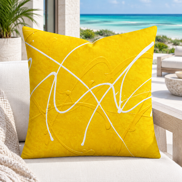 Turks and Caicos terrace lounge chair - Bright Sunshine