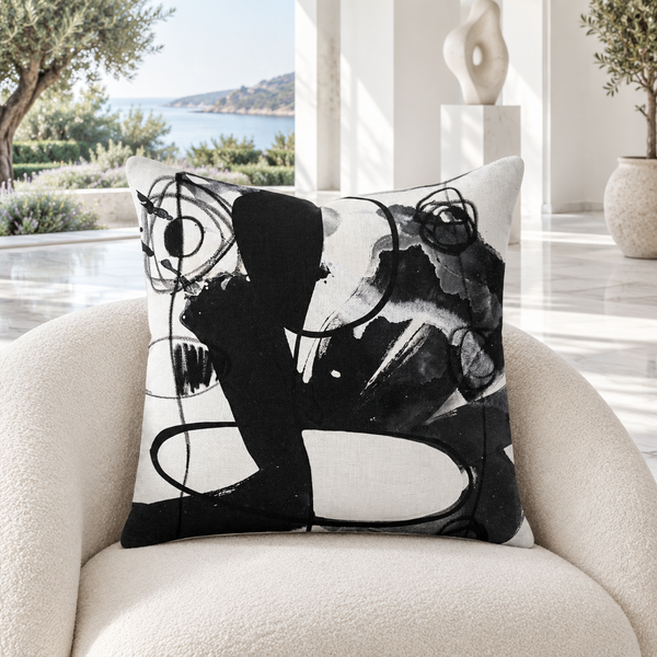 White gallery villa