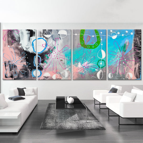 Abstract Painting "Wonderland"