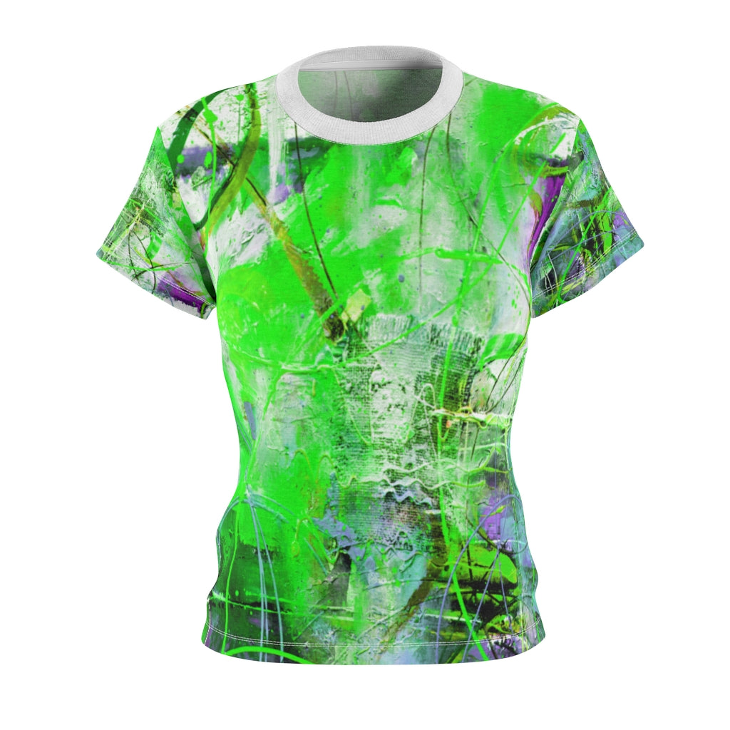 Women's Tee (Bright Collection) Lime Green
