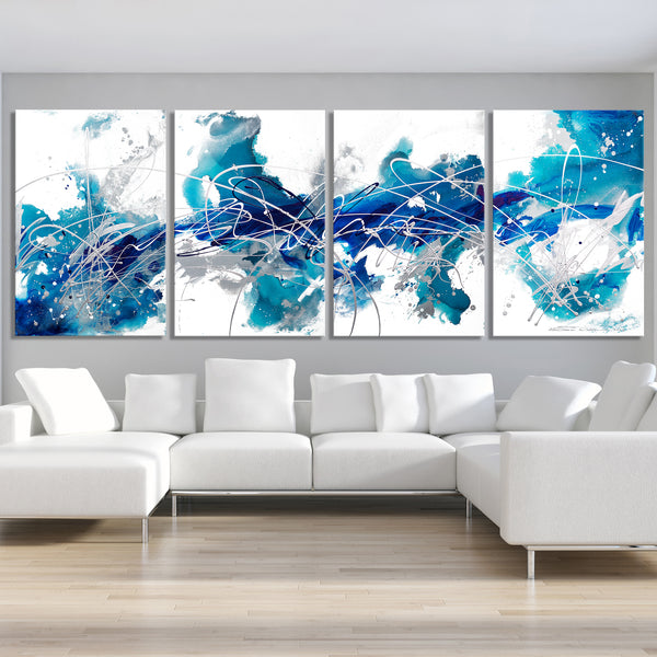 Abstract Painting "Beautiful Waters 4"