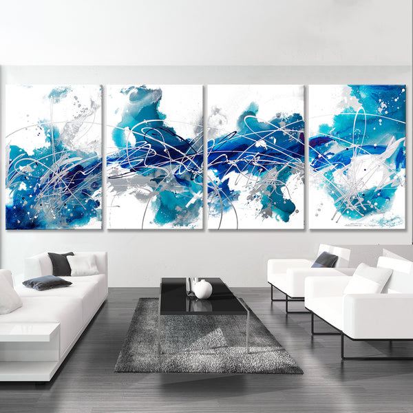 Abstract Painting "Beautiful Waters 4"