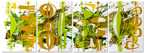 Chartreuse & Yellow Ochre