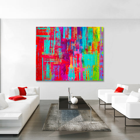 Abstract Painting "Colors of Happiness"