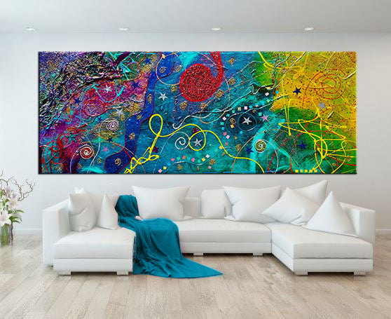 Abstract Painting "Dreamscape"