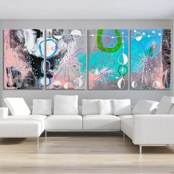 Abstract Painting "Wonderland"