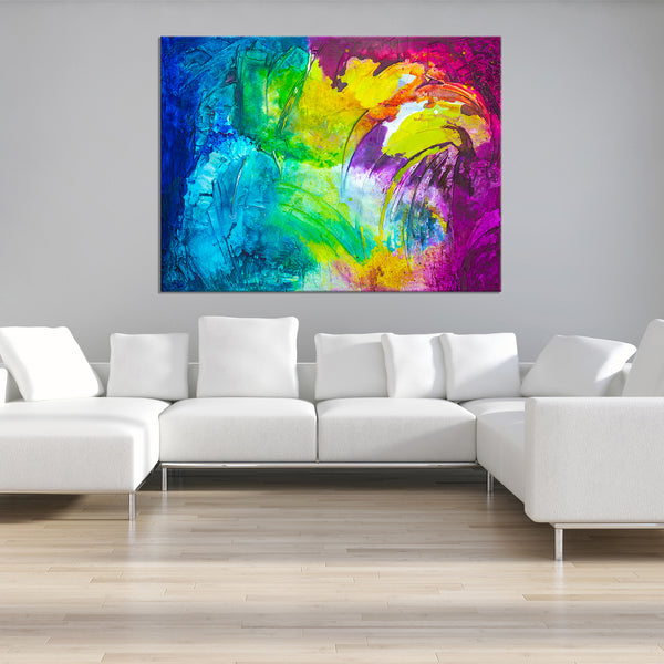 Abstract Painting "Just Imagine"