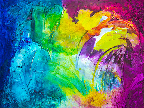 Abstract Painting "Just Imagine"