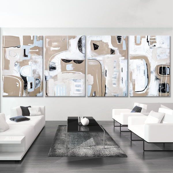 Abstract Painting "New Journey"