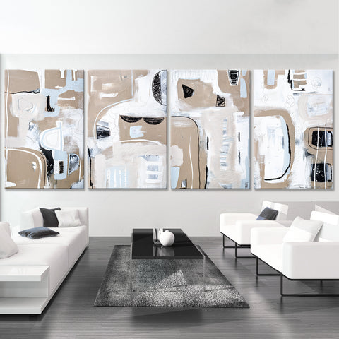 Abstract Painting "New Journey"