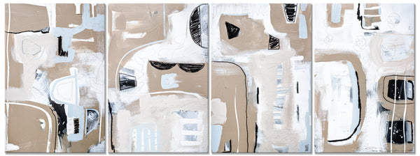 Abstract Painting "New Journey"