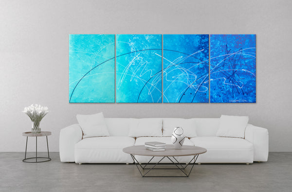 Abstract Painting "Ocean Breeze"