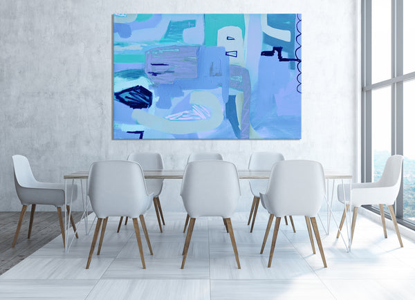 Periwinkle & Aquamarine - 1