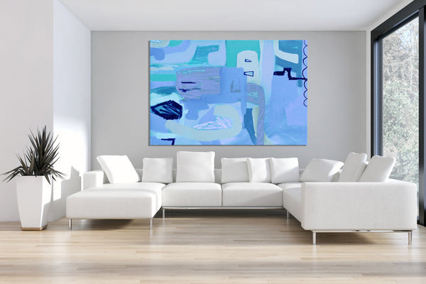 Periwinkle & Aquamarine - 1