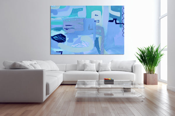 Periwinkle & Aquamarine - 1
