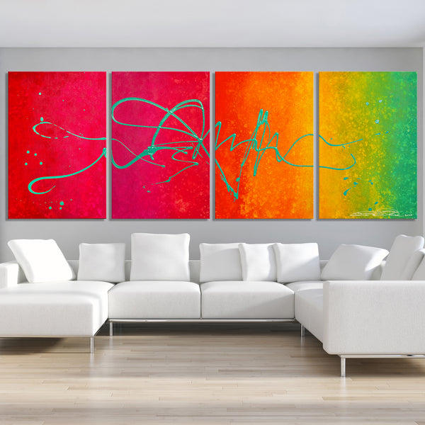 Abstract Painting "Positive Energy 4"