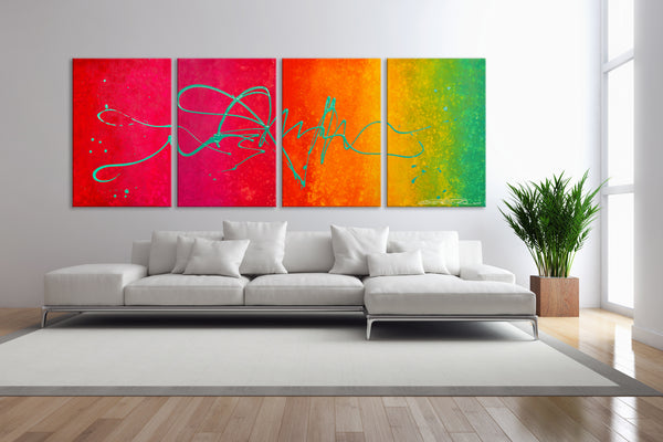 Abstract Painting "Positive Energy 4"