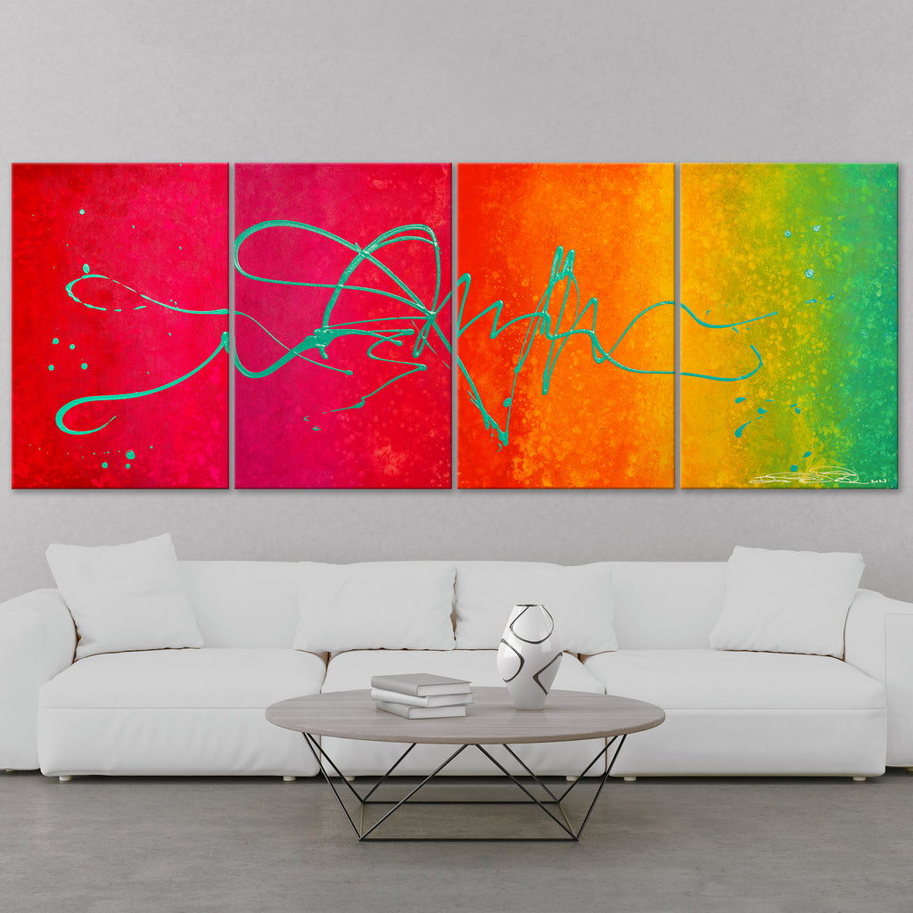 Abstract Painting "Positive Energy 4"