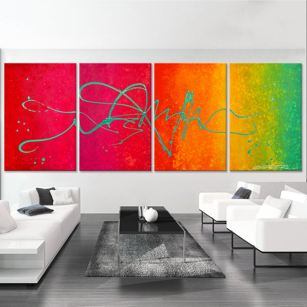 Abstract Painting "Positive Energy 4"