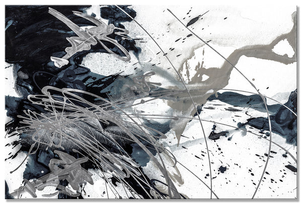 Splash - Black, White, & Gray - 1