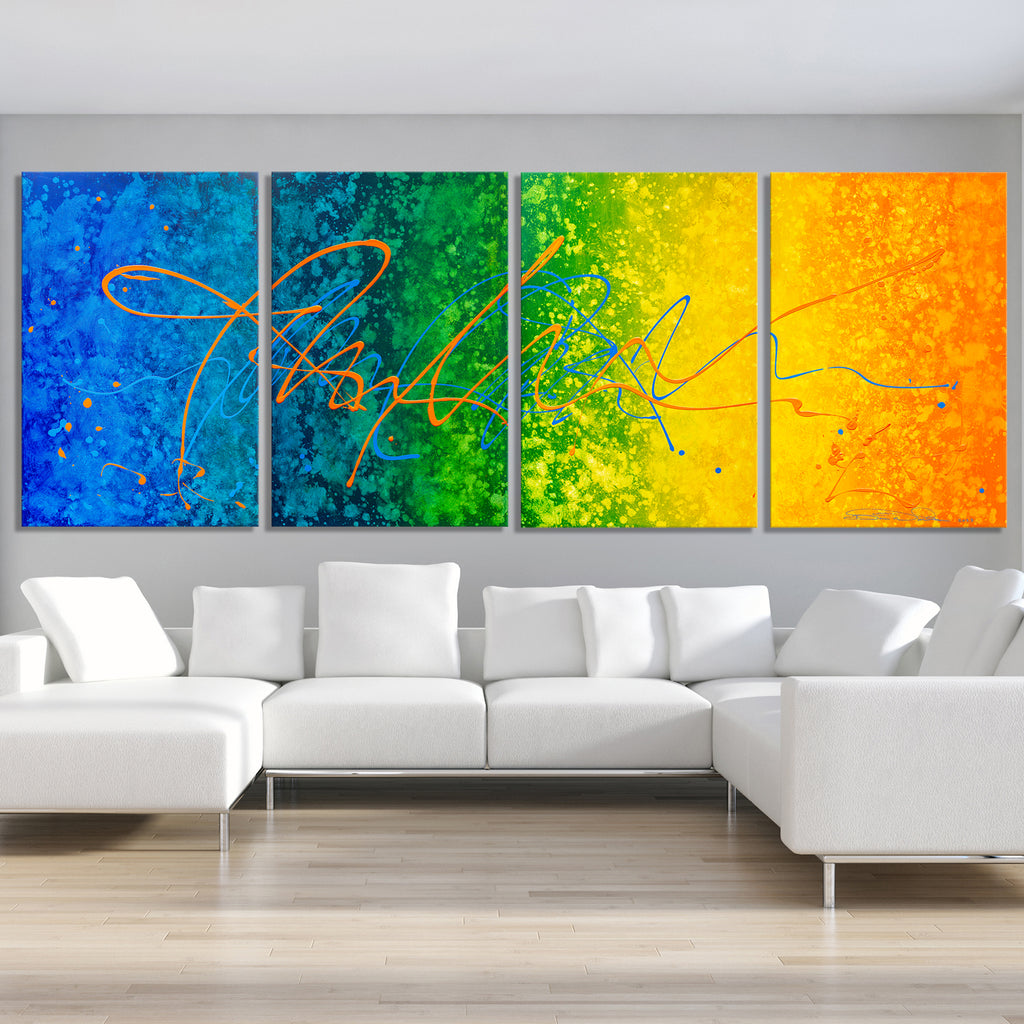 Abstract Painting "Energized 2"