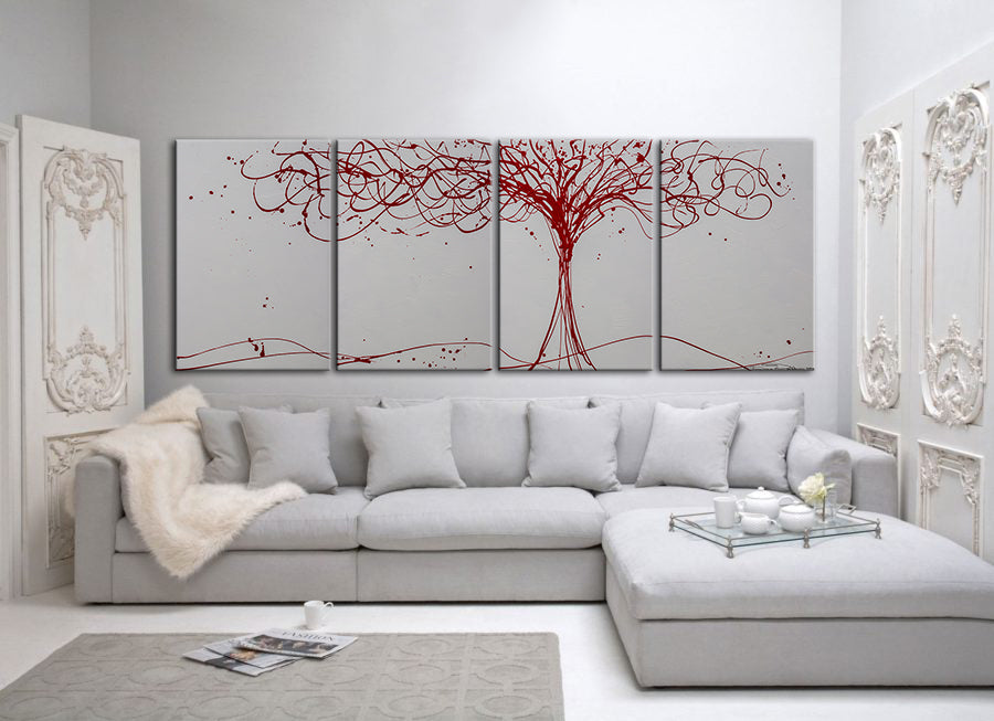 Tree of Life - White & Red