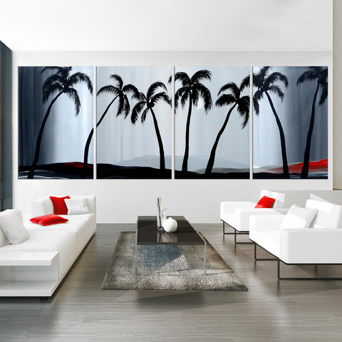 Tropical Moonlit Night