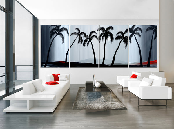 Tropical Moonlit Night