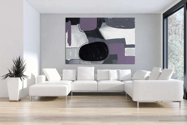 Wanderlust 2 - Lilac & Gray