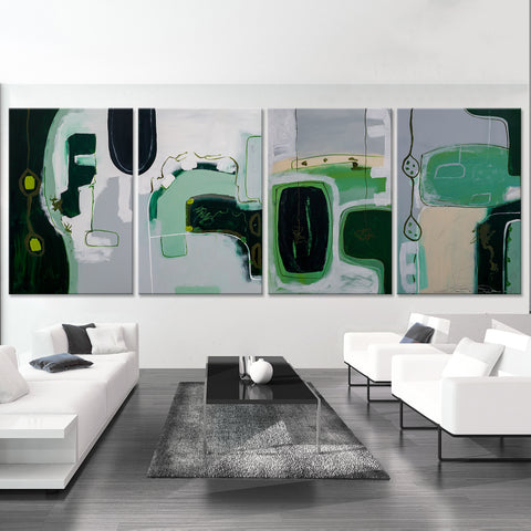Abstract Painting - "Wanderlust 3"