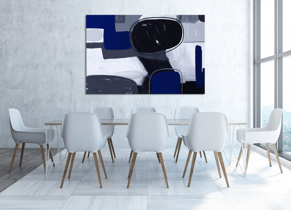 Gray & Blue