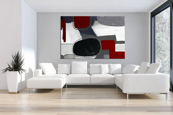 Gray & Red