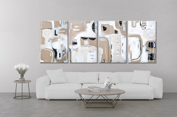 Abstract Painting "New Journey"