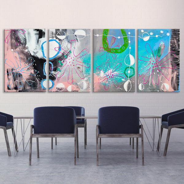 Abstract Painting "Wonderland"