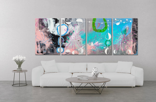 Abstract Painting "Wonderland"