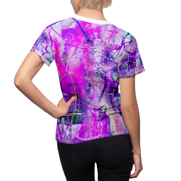 Women's Tee (Bright Collection) Pink & Purple