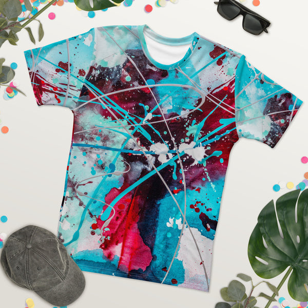 Men's t-shirt Modern "Splash 2"