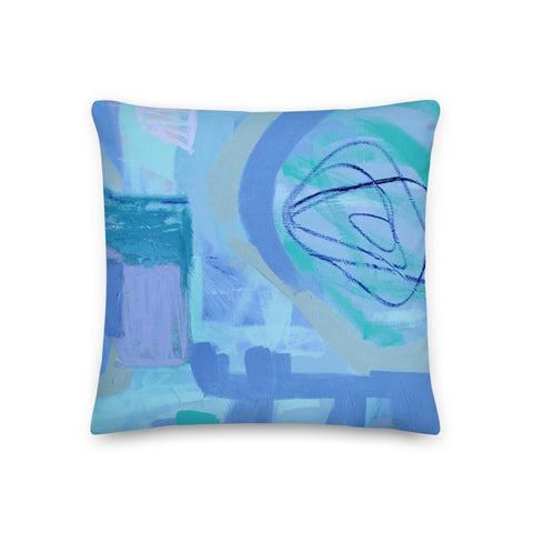 Premium Pillow - "Periwinkle"