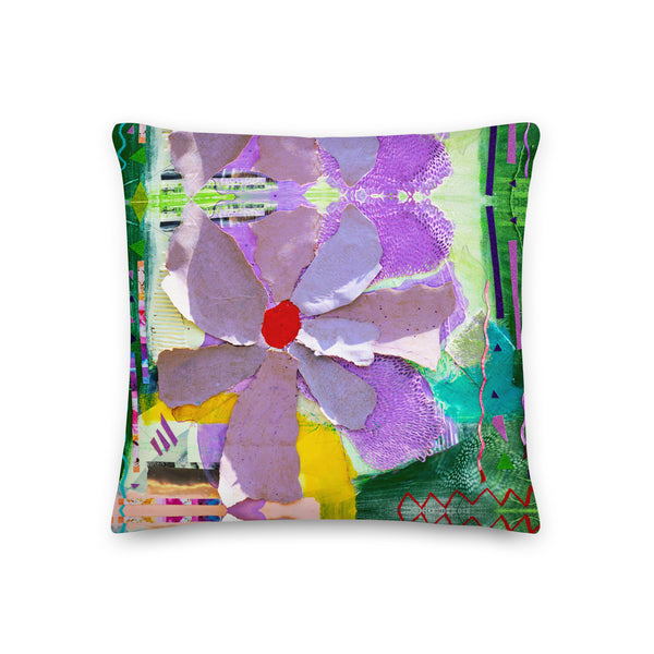Premium Pillow - "Modern Flower 2"