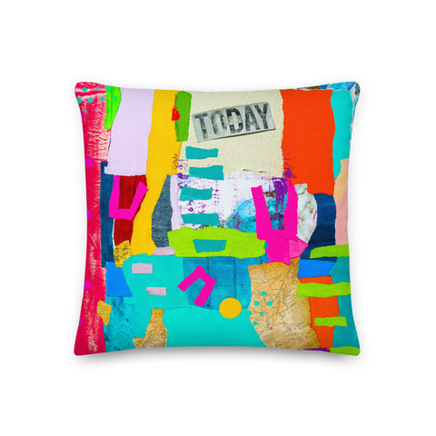 Premium Pillow - "Symphony of colors - 1"