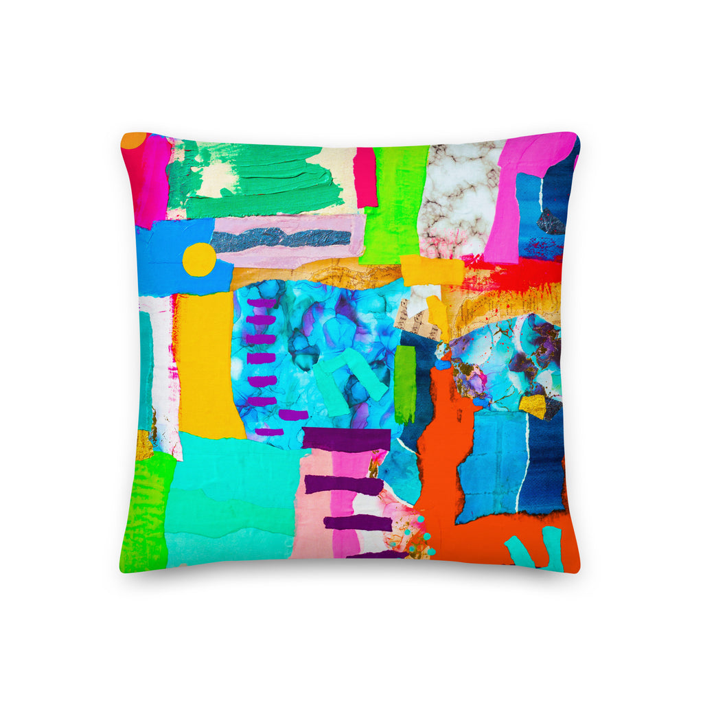 Premium Pillow - "Symphony of Colors - 2"
