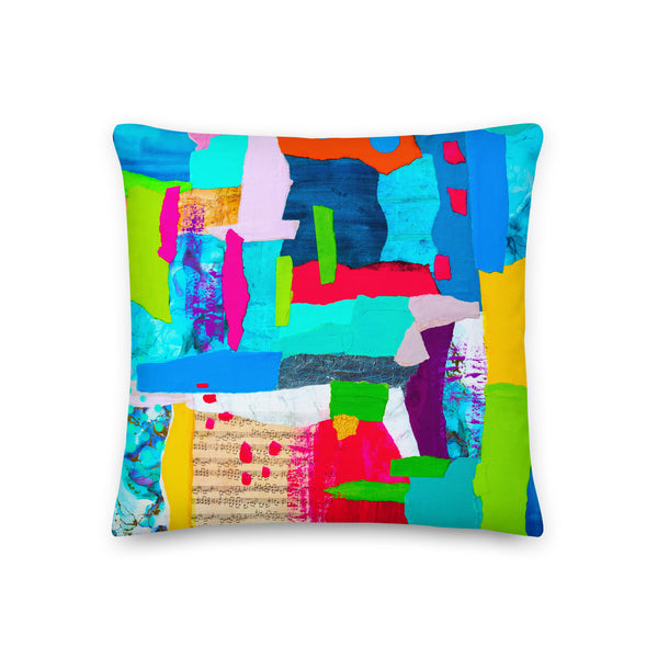 Premium Pillow - "Symphony of Colors - 4"