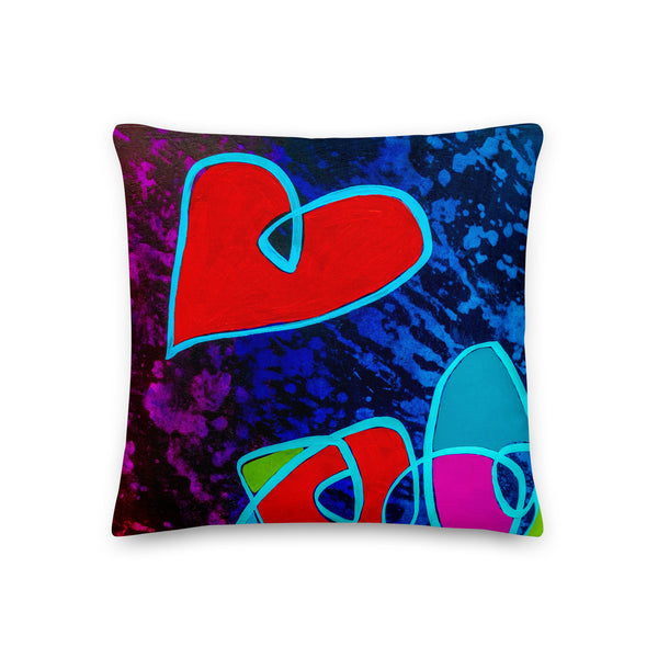 Premium Pillow - "Happy - 1"