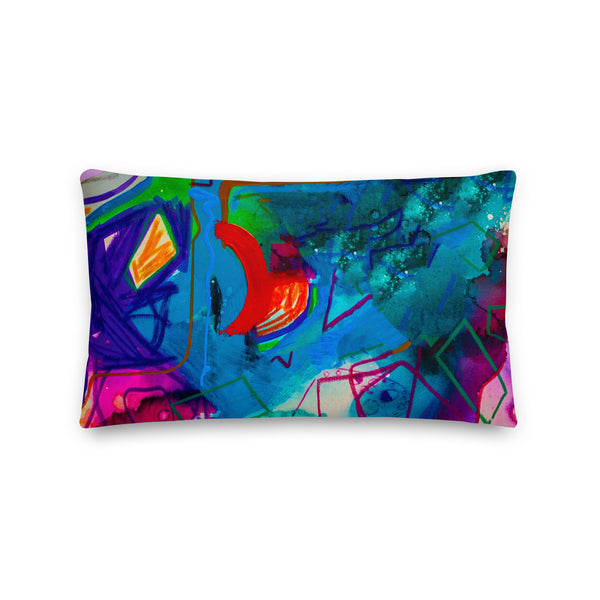 Premium Pillow - "A Vibrant Life - 2"