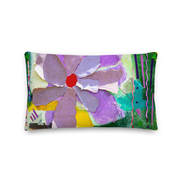 Premium Pillow - "Modern Flower 2"