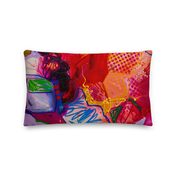 Premium Pillow - "A Vibrant Life - 3"