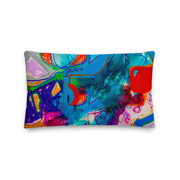 Premium Pillow - "A Vibrant Life - 2"