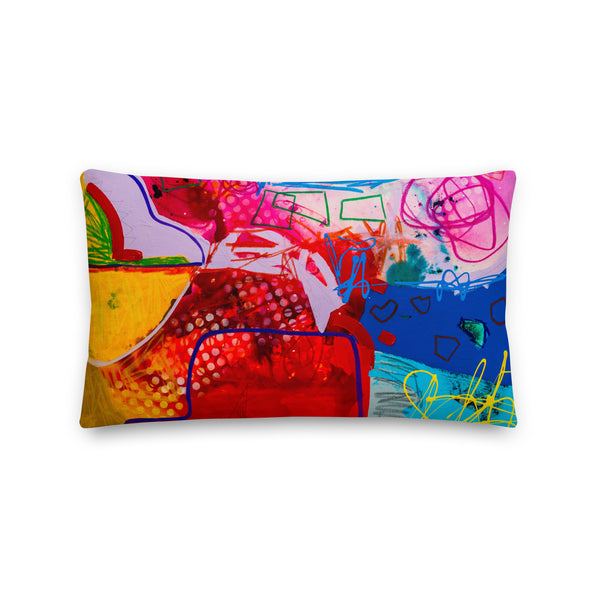 Premium Pillow - "A Vibrant Life - 4"