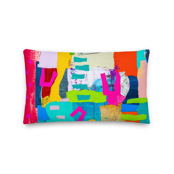Premium Pillow - "Symphony of colors - 1"