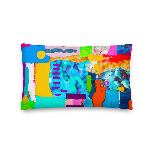 Premium Pillow - "Symphony of Colors - 2"